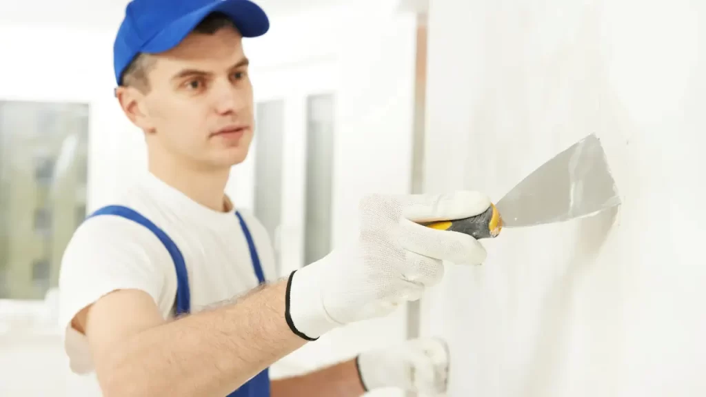 Preparação para aplicação de massa corrida para pintar paredes sem erros.